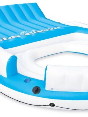 Intex 56299EP 145X125X20 inch Splash N Chill Inflatable Lake and Pool Relaxation